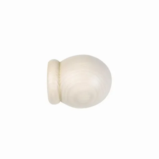 Bissolo Casa Accessori E Pali Tende Finali Per Pali<LINEA IDEAS WOOD - SET 2 FINALI PER TENDA MOD. SFERA COLORE GESSO : vendita online LINEA IDEAS WOOD - SET 2 FINALI PER TENDA MOD. SFERA COLORE GESSO in offerta