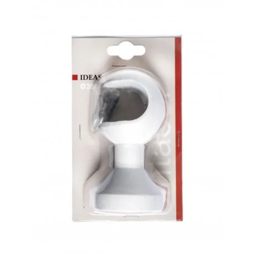 Bissolo Casa Accessori E Pali Tende Finali Per Pali<LINEA IDEAS WOOD - SUPPORTO PARETE COLORE BIANCO : vendita online LINEA IDEAS WOOD - SUPPORTO PARETE COLORE BIANCO in offerta