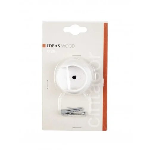 Bissolo Casa Accessori E Pali Tende Finali Per Pali<LINEA IDEAS WOOD - SUPPORTO LATERALE COLORE BIANCO : vendita online LINEA IDEAS WOOD - SUPPORTO LATERALE COLORE BIANCO in offerta
