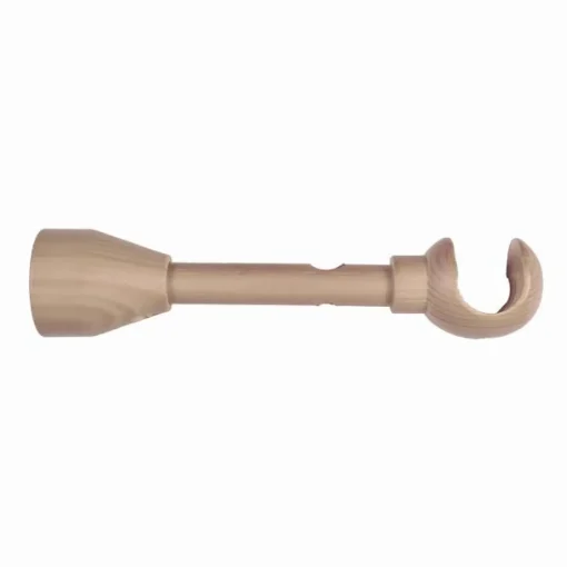 Bissolo Casa Accessori E Pali Tende Finali Per Pali<LINEA IDEAS WOOD - SUPPORTO A PARETE DOPPIO COLORE FRASSINO: vendita online LINEA IDEAS WOOD - SUPPORTO A PARETE DOPPIO COLORE FRASSINO in offerta