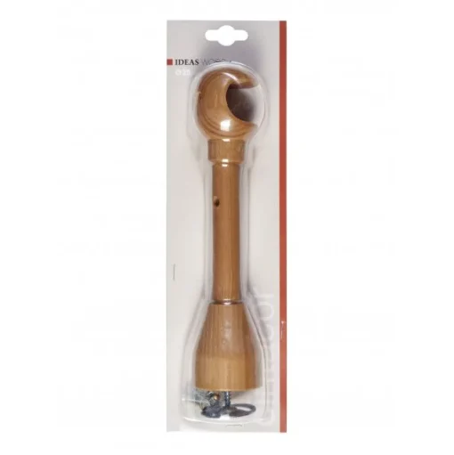 Bissolo Casa Accessori E Pali Tende Finali Per Pali<LINEA IDEAS WOOD - SUPPORTO PARETE DOPPIO COLORE FAGGIO: vendita online LINEA IDEAS WOOD - SUPPORTO PARETE DOPPIO COLORE FAGGIO in offerta