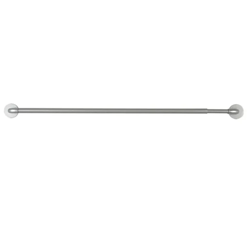 Bissolo Casa Accessori E Pali Tende Bacchette E Pali Per Tendine<LINEA INDUSTRIAL - ASTINA ADESIVA ESTENSIBILE 40-70CM GRIGIO: vendita online LINEA INDUSTRIAL - ASTINA ADESIVA ESTENSIBILE 40-70CM GRIGIO in offerta