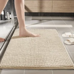 Bissolo Casa Tessile Bagno Tappeti Bagno|Tappeti Bagno<LINEA JOY - TAPPETO BAGNO 55X110 CM PANNA: vendita online LINEA JOY - TAPPETO BAGNO 55X110 CM PANNA in offerta