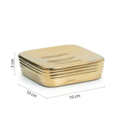 Bissolo Casa Porta Saponi E Dosatori<LINEA KELLY - PORTA SAPONE ORO