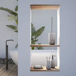 Bissolo Casa Porta Spazzolini<LINEA LAYLA - BICCHIERE PORTASPAZZOLINI MACULATO