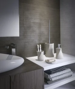 Bissolo Casa Porta Saponi E Dosatori<LINEA LIBRA - DOSASAPONE BEIGE