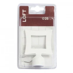 Bissolo Casa Accessori E Pali Tende Finali Per Pali<LINEA LOFT - FINALE PER TENDA MOD. CORNICE COLORE BIANCO : vendita online LINEA LOFT - FINALE PER TENDA MOD. CORNICE COLORE BIANCO in offerta