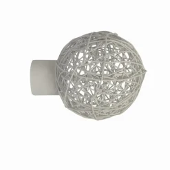 Bissolo Casa Accessori E Pali Tende Finali Per Pali<LINEA LOFT - FINALE PER TENDA MOD. NIDO COLORE BIANCO : vendita online LINEA LOFT - FINALE PER TENDA MOD. NIDO COLORE BIANCO in offerta