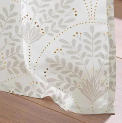 Bissolo Casa Tende Tende Confezionate<LINEA MAJESTIA - TENDA CON OCCHIELLI IN POLIESTERE 140X280 BIANCO CON DECORO: vendita online LINEA MAJESTIA - TENDA CON OCCHIELLI IN POLIESTERE 140X280 BIANCO CON DECORO in offerta