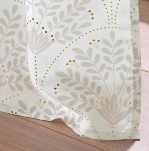 Bissolo Casa Tende Tende Confezionate<LINEA MAJESTIA - TENDA CON OCCHIELLI IN POLIESTERE 140X280 BIANCO CON DECORO: vendita online LINEA MAJESTIA - TENDA CON OCCHIELLI IN POLIESTERE 140X280 BIANCO CON DECORO in offerta