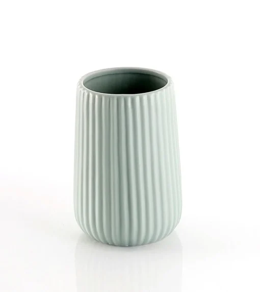 Bissolo Casa Porta Spazzolini<LINEA MARIKA - BICCHIERE PORTASPAZZOLINI VERDE SALVIA