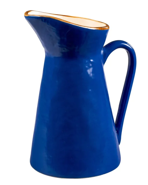 Bissolo Casa Bicchieri Caraffe E Decanter<LINEA MEDITERRANEO - BRICCHETTO 220ML IN GRES 7X11CM H 13CM ASSORTITO