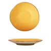 Bissolo Casa Piatti Piani<LINEA MEDITERRANEO - PIATTO PIANO GIALLO IN GRES DIAM. 28CM H 4CM
