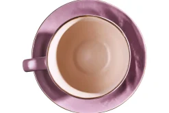 Bissolo Casa Tazze, Tazzine, Coppette Tazze<LINEA MEDITERRANEO - TAZZA CON PIATTINO IN GRES ROSA 125ML