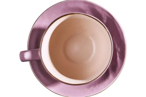 Bissolo Casa Tazze, Tazzine, Coppette Tazze<LINEA MEDITERRANEO - TAZZA CON PIATTINO IN GRES ROSA 125ML