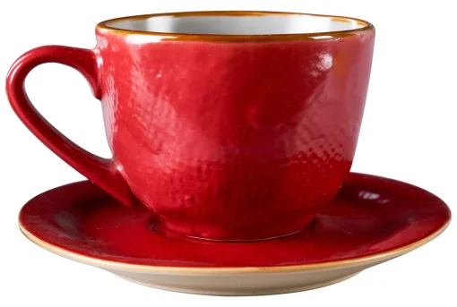 Bissolo Casa Tazze, Tazzine, Coppette Tazze<LINEA MEDITERRANEO - TAZZA CON PIATTINO IN GRES 125ML ASSORTITO