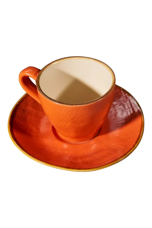 Bissolo Casa Tazze, Tazzine, Coppette Tazzine<LINEA MEDITERRANEO - TAZZINA DA CAFFE IN GRES CON PIATTINO 50ML ASS.