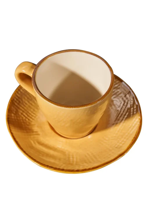 Bissolo Casa Tazze, Tazzine, Coppette Tazzine<LINEA MEDITERRANEO - TAZZINA DA CAFFE IN GRES CON PIATTINO 50ML ASS.