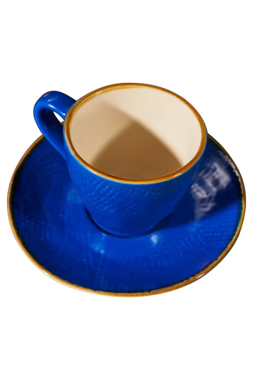 Bissolo Casa Tazze, Tazzine, Coppette Tazzine<LINEA MEDITERRANEO - TAZZINA DA CAFFE IN GRES CON PIATTINO 50ML ASS.