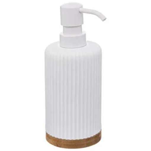 Bissolo Casa Porta Saponi E Dosatori<LINEA MODERN - DISPENSER SAPONE BIANCO E NATURALE