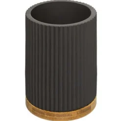 Bissolo Casa Scopini<LINEA MODERN - PORTASCOPINO NERO E NATURALE
