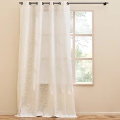 Bissolo Casa Tende Tende Confezionate<LINEA NAYA - TENDA CON OCCHIELLI IN POLICOTONE 140X280 NATURALE : vendita online LINEA NAYA - TENDA CON OCCHIELLI IN POLICOTONE 140X280 NATURALE in offerta