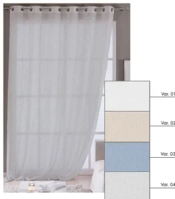 Bissolo Casa Tende Tende Confezionate<LINEA NETTUNO - TELO CON OCCHIELLI IN POLIESTERE 200X280CM VARIANTE 03: vendita online LINEA NETTUNO - TELO CON OCCHIELLI IN POLIESTERE 200X280CM VARIANTE 03 in offerta