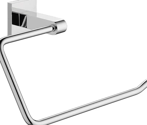 Bissolo Casa Porta Asciugamani<LINEA NEW JERSEY - PORTA ASCIUGAMANI ANELLO CROMATO