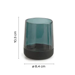 Bissolo Casa Porta Spazzolini<LINEA NICOLE - BICCHIERE PORTASPAZZOLINI VERDE