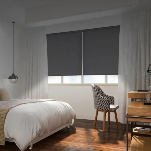 Bissolo Casa Tende Tende A Rullo Da Interno<LINEA NIGHT - TENDA A RULLO OSCURANTE GRIGIO 140X250CM: vendita online LINEA NIGHT - TENDA A RULLO OSCURANTE GRIGIO 140X250CM in offerta