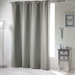 Bissolo Casa Tende Tende Confezionate<LINEA OCCULT - TENDA COPRENTE CON OCCHIELLI IN POLIESTERE UNITO 135X280CM PERLA: vendita online LINEA OCCULT - TENDA COPRENTE CON OCCHIELLI IN POLIESTERE UNITO 135X280CM PERLA in offerta