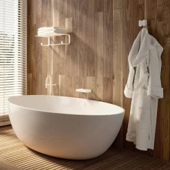 Bissolo Casa Appendini<LINEA OUTLINE - APPENDINO 2 POSTI BIANCO MATT