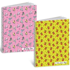 Bissolo Casa Quaderni E Blocchi Quaderni Ad Anelli<LINEA PATTERN - QUADERNO AD ANELLI 60 FOGLI A4+ RIGHE ASSORTITO: vendita online LINEA PATTERN - QUADERNO AD ANELLI 60 FOGLI A4+ RIGHE ASSORTITO in offerta