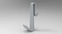 Bissolo Casa Appendini<LINEA PIKA' COBRA - APPENDINO PER DOCCIA GRIGIO