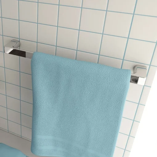 Bissolo Casa Porta Asciugamani<LINEA PIRENEI - PORTA ASCIUGAMANI CROMO CM 35