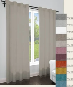 Bissolo Casa Tende Tende Confezionate<LINEA PRAGA - TENDA IN POLIESTERE 140X300CM VARIANTE 10: vendita online LINEA PRAGA - TENDA IN POLIESTERE 140X300CM VARIANTE 10 in offerta