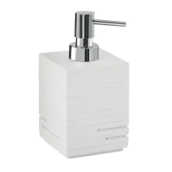 Bissolo Casa Porta Saponi E Dosatori<LINEA QUADROTTO - DOSASAPONE BIANCO