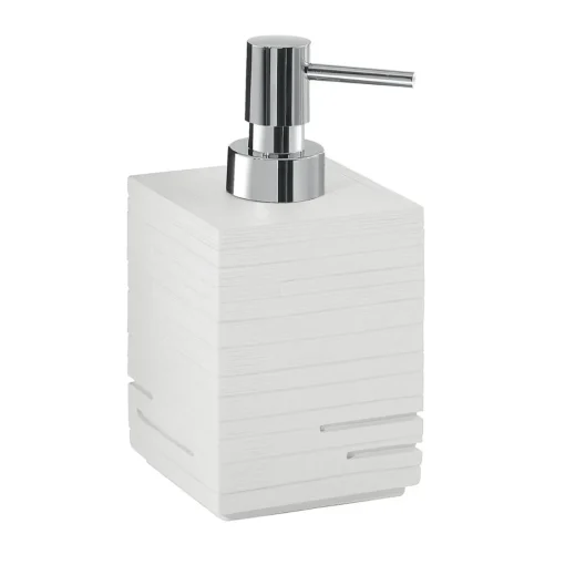 Bissolo Casa Porta Saponi E Dosatori<LINEA QUADROTTO - DOSASAPONE BIANCO
