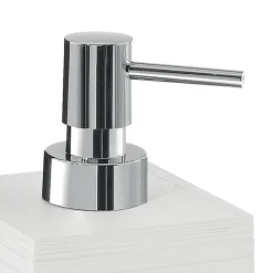 Bissolo Casa Porta Saponi E Dosatori<LINEA QUADROTTO - DOSASAPONE BIANCO