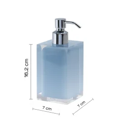 Bissolo Casa Porta Saponi E Dosatori<LINEA RAINBOW - DOSASAPONE CELESTE