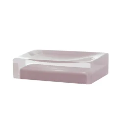 Bissolo Casa Porta Saponi E Dosatori<LINEA RAINBOW - PORTA SAPONE ROSA