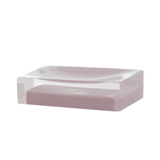 Bissolo Casa Porta Saponi E Dosatori<LINEA RAINBOW - PORTA SAPONE ROSA