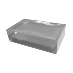 Bissolo Casa Porta Saponi E Dosatori<LINEA RAINBOW - PORTA SAPONE ARGENTO