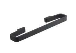 Bissolo Casa Porta Asciugamani<LINEA SAMOA - PORTA ASCIUGAMANI CM 30 NERO MATT