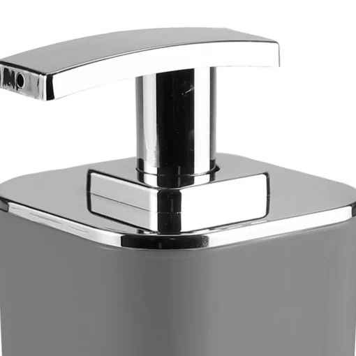 Bissolo Casa Porta Saponi E Dosatori<LINEA SEVENTY - DOSASAPONE GRIGIO E CROMO