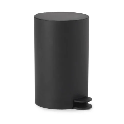 Bissolo Casa Pattumiere Bagno<LINEA SHARON - PATTUMIERA BAGNO 3L NERO MATT