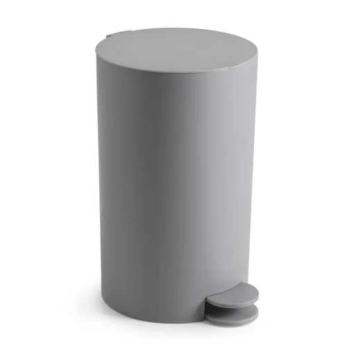 Bissolo Casa Pattumiere Bagno<LINEA SHARON - PATTUMIERA BAGNO 3L GRIGIO MATT