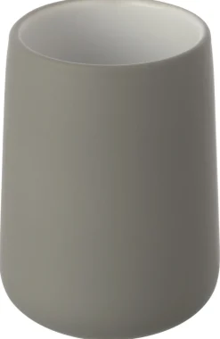 Bissolo Casa Porta Spazzolini<LINEA SIDNEY - BICCHIERE PORTASPAZZOLINI GRIGIO