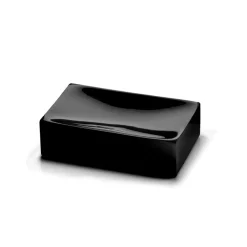 Bissolo Casa Porta Saponi E Dosatori<LINEA SOFIA - PORTA SAPOE NERO MATT