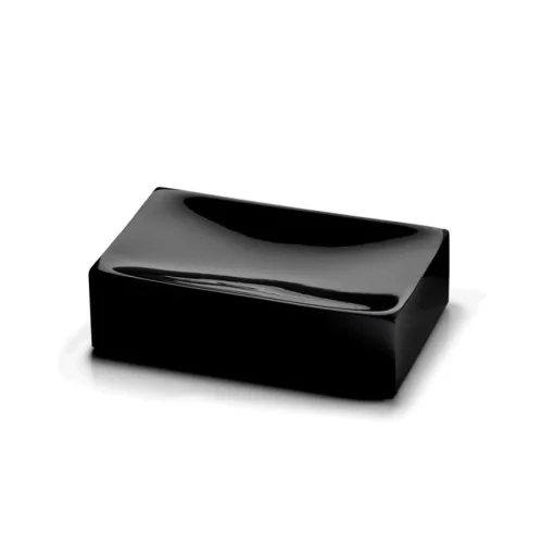 Bissolo Casa Porta Saponi E Dosatori<LINEA SOFIA - PORTA SAPOE NERO MATT